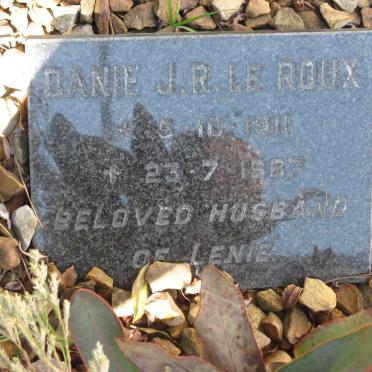 ROUX Danie J.R., le 1911-1987