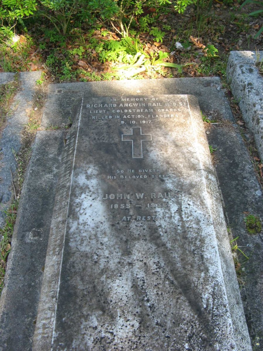 RAIL John W. 1855-1936 :: RAIL Richard Angwin -1917