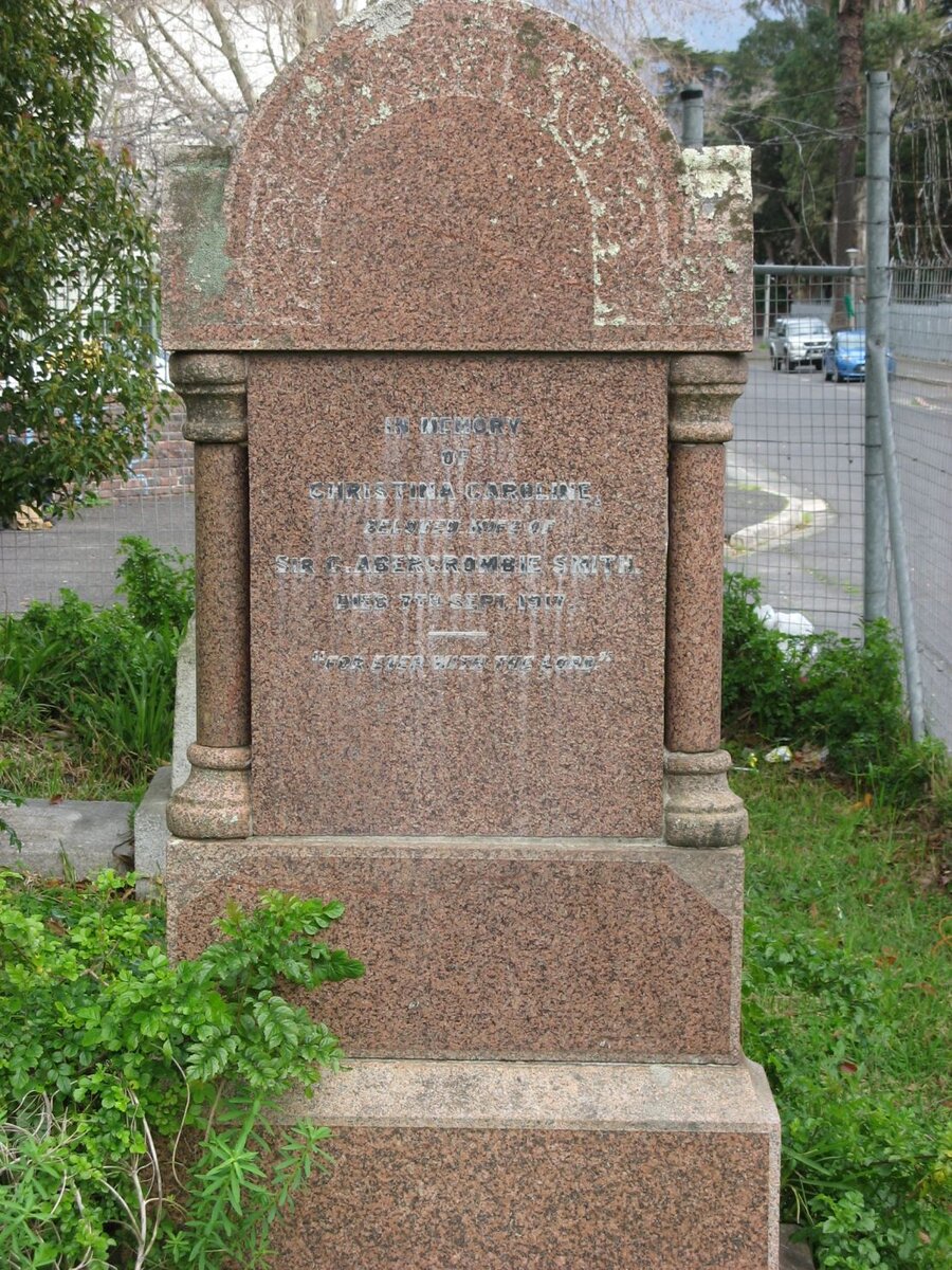 SMITH Christina Caroline, ABERCROMBIE -1917