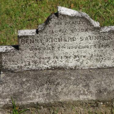 SAUNDERS Henry Richard 1885