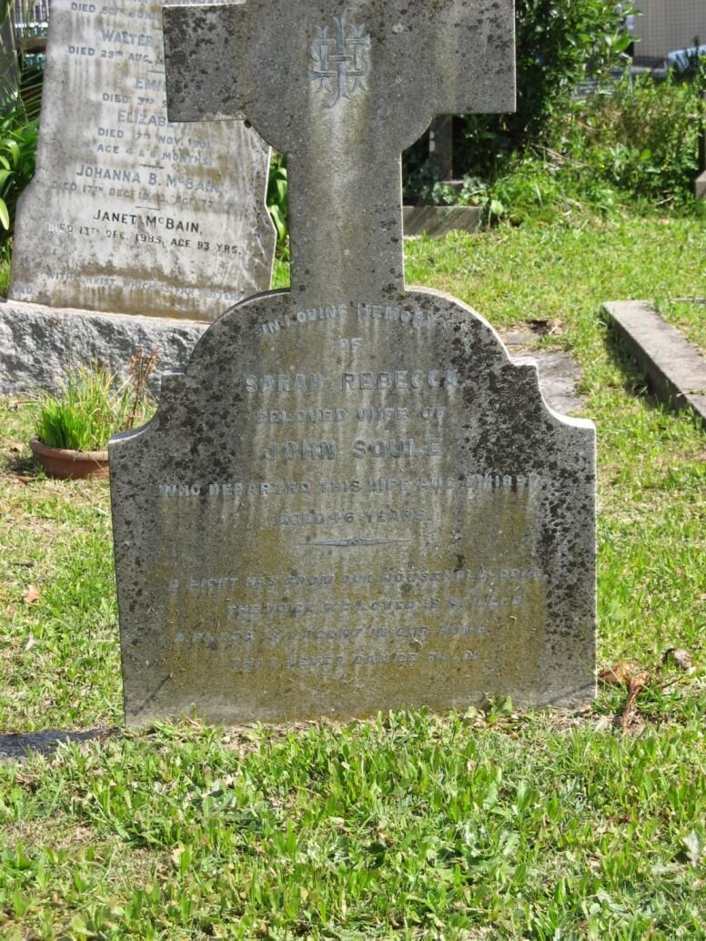 SOULE Sarah Rebecca -1897