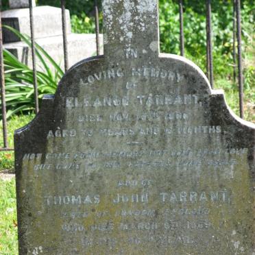 TARRANT Thomas John -18?? &amp; Eleanor -1900