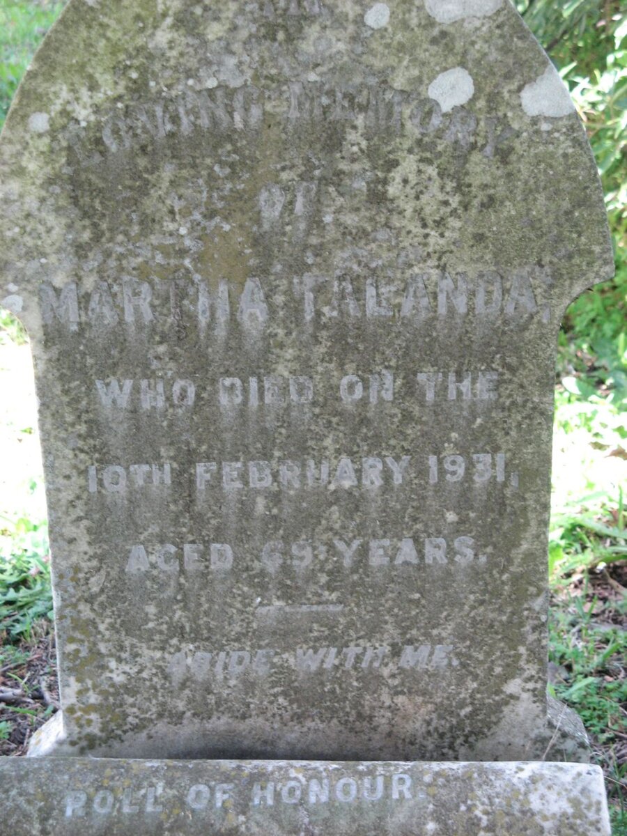 TALANDA Martha -1931