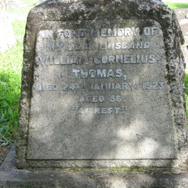 THOMAS William Cornelius -1923