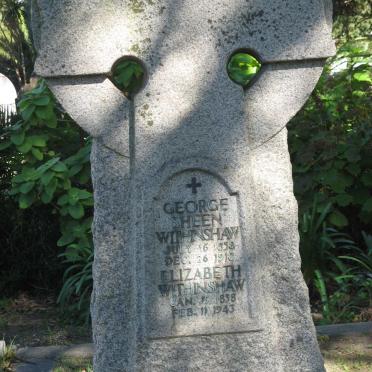 WITHINSHAW George Sheen 1858-1918 &amp; Elizabeth 1858-1943