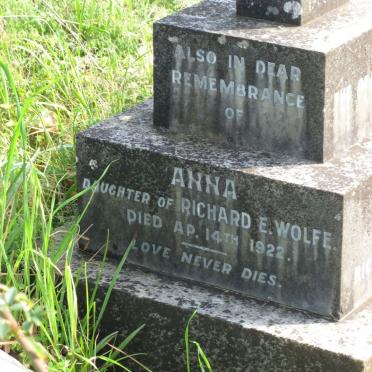 WOLFE Anna -1922