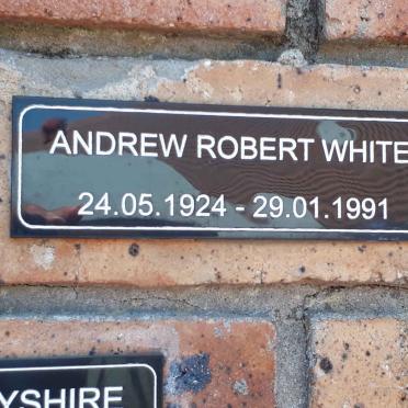 WHITE Andrew Robert 1924-1991