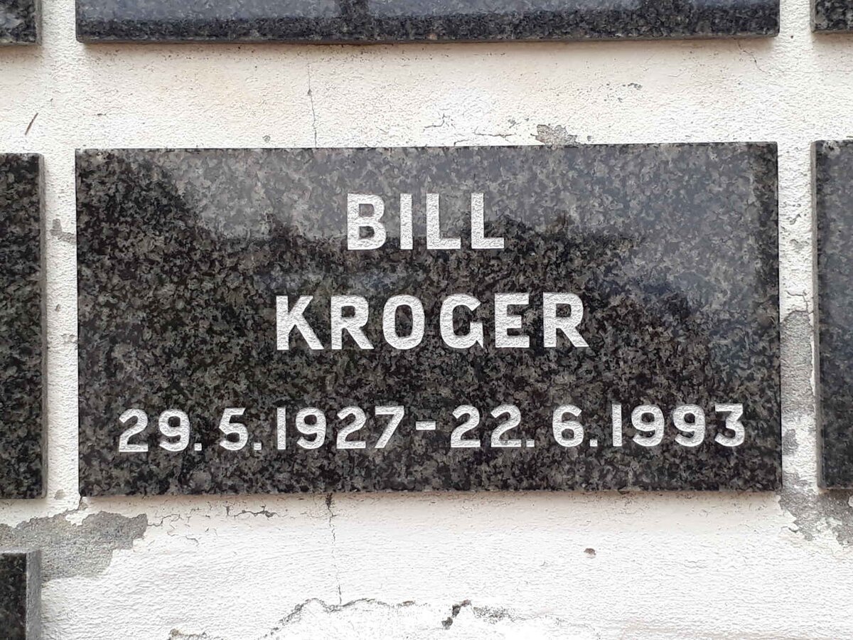 KROGER Bill 1927-1993