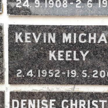 KEELY Kevin Michael 1952-2003