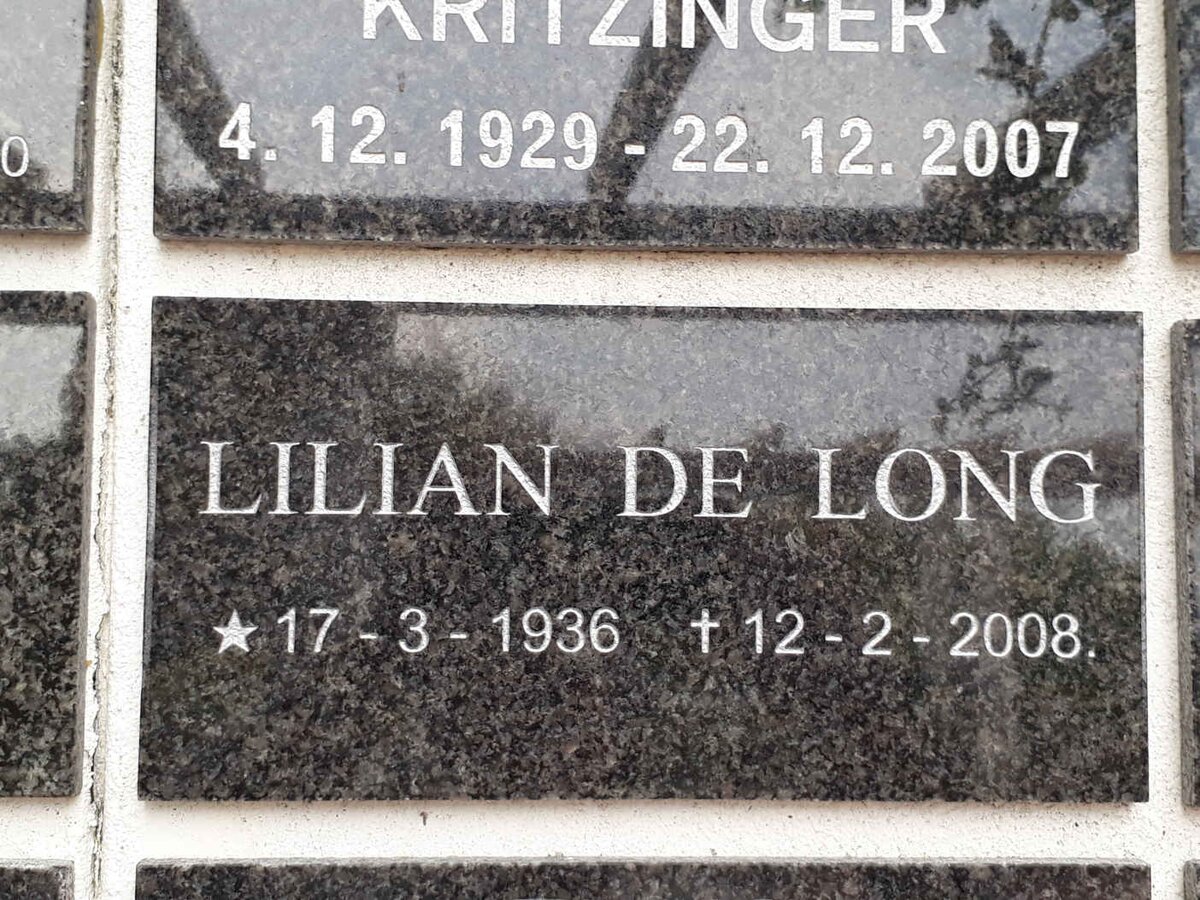 LONG Lilian, de 1936-2008