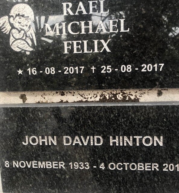 RAEL Michael Felix 2017-2017 :: HINTON John David 1933-201?