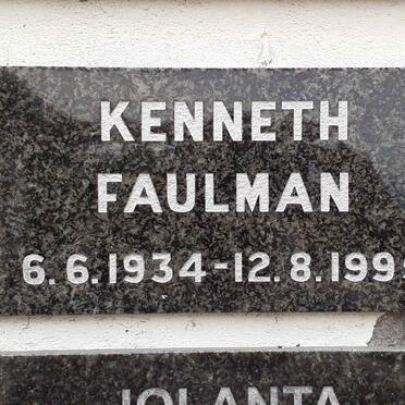 FAULMAN Kenneth 1934-1995