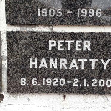 HANRATTY Peter 1920-2004