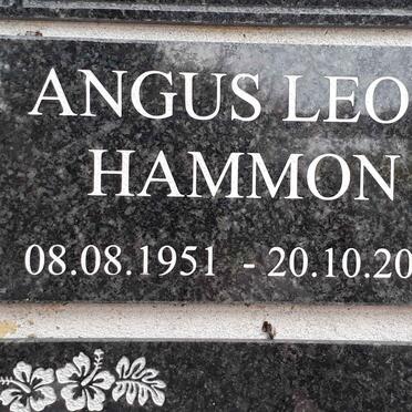 HAMMON Angus Leon 1951-2019