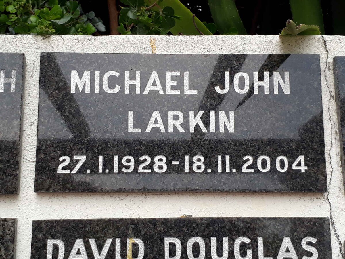 LARKIN Michael John 1928-2004