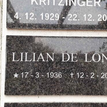 LONG Lilian, de 1936-2008