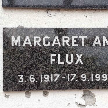FLUX Margaret Ann 1917-1999