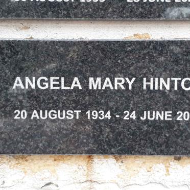 HINTON Angela Mary 1934-2020