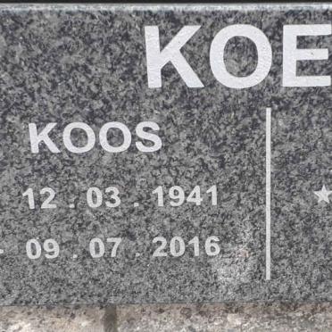 KOEN Koos 1941-2016 &amp; Lena 1946-