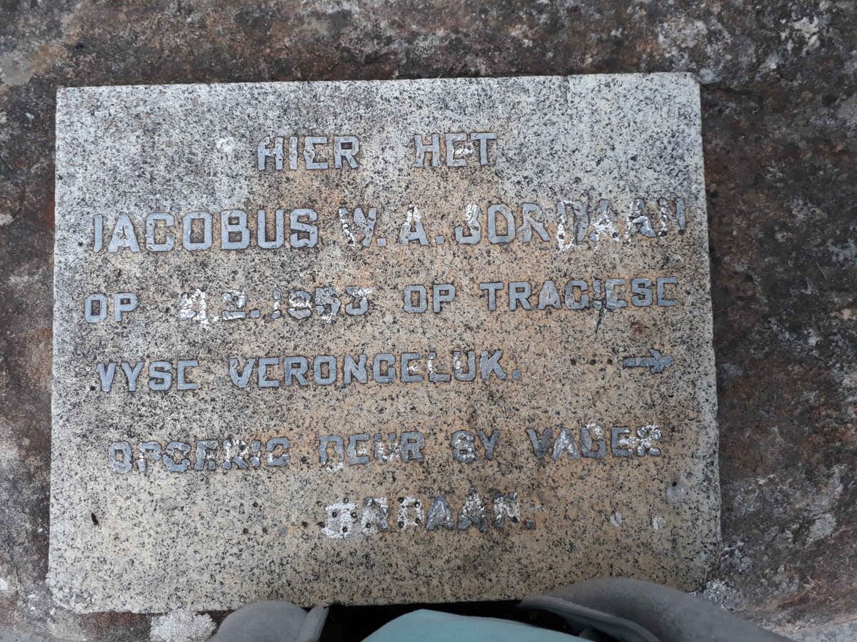 JORDAAN Jacobus W.A. -1953