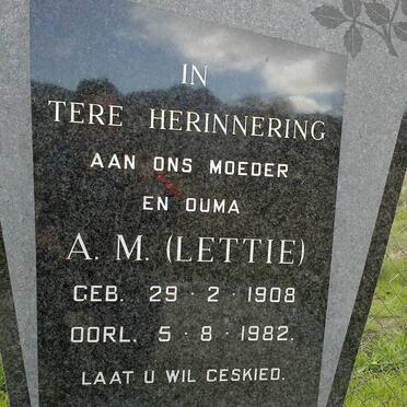 PIENAAR Aletta Magdalena nee BOTES 1908-1982