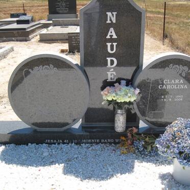 NAUDE Clara Carolina 1945-2008