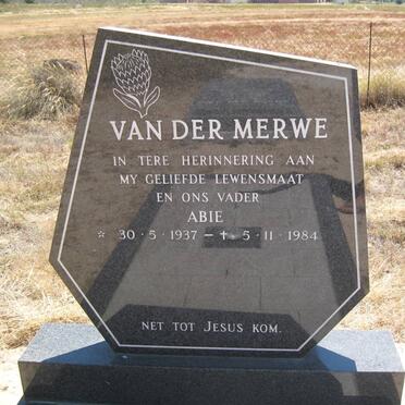 MERWE Abie, van der 1937-1984