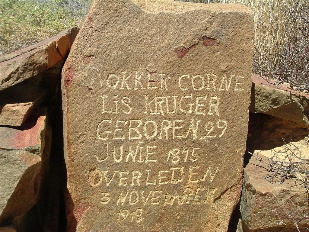 KRUGER Okker Cornelis 1875-1918
