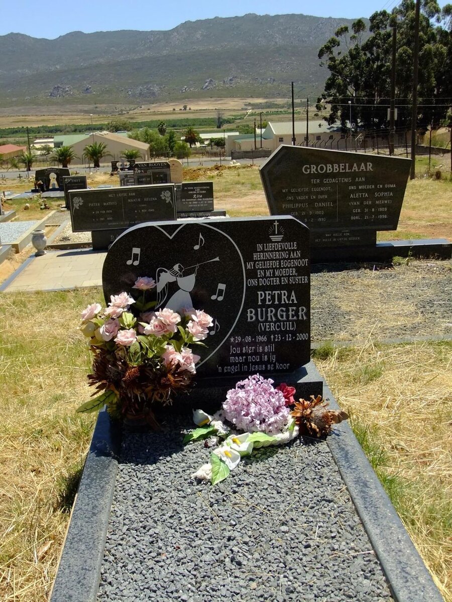 BURGER Petra nee VERCUIL 1966-2000