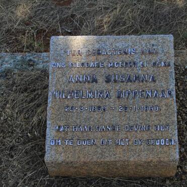 DIPPENAAR Anna Susanna Wilhelmina 1868-1960