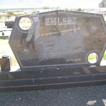 EHLERS Johannes Hendrik 1928-1983 &amp; Christina Sophia THERON 1931-