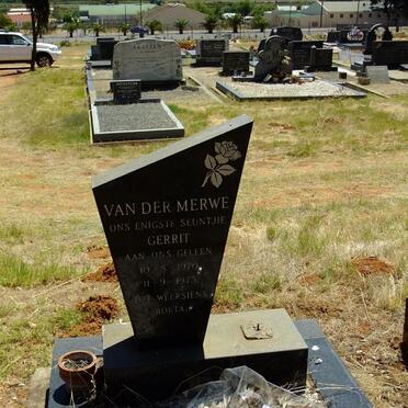 MERWE Gerrit, van der 1970-1975