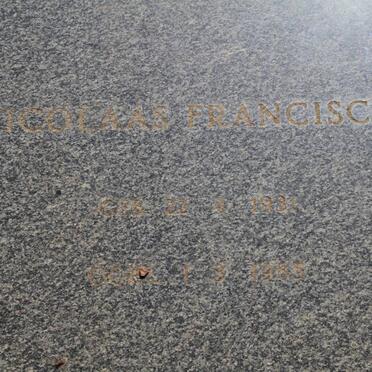 ZYL Nicolaas Franciscus, van 1931-1985