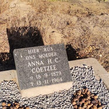 COETZEE Anna H.C. 1879-1964