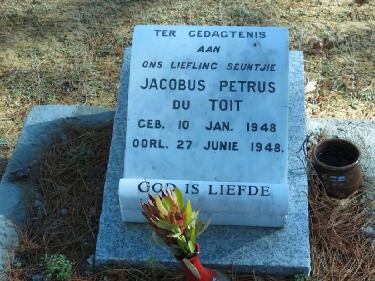 TOIT Jacobus Petrus, du 1948-1948