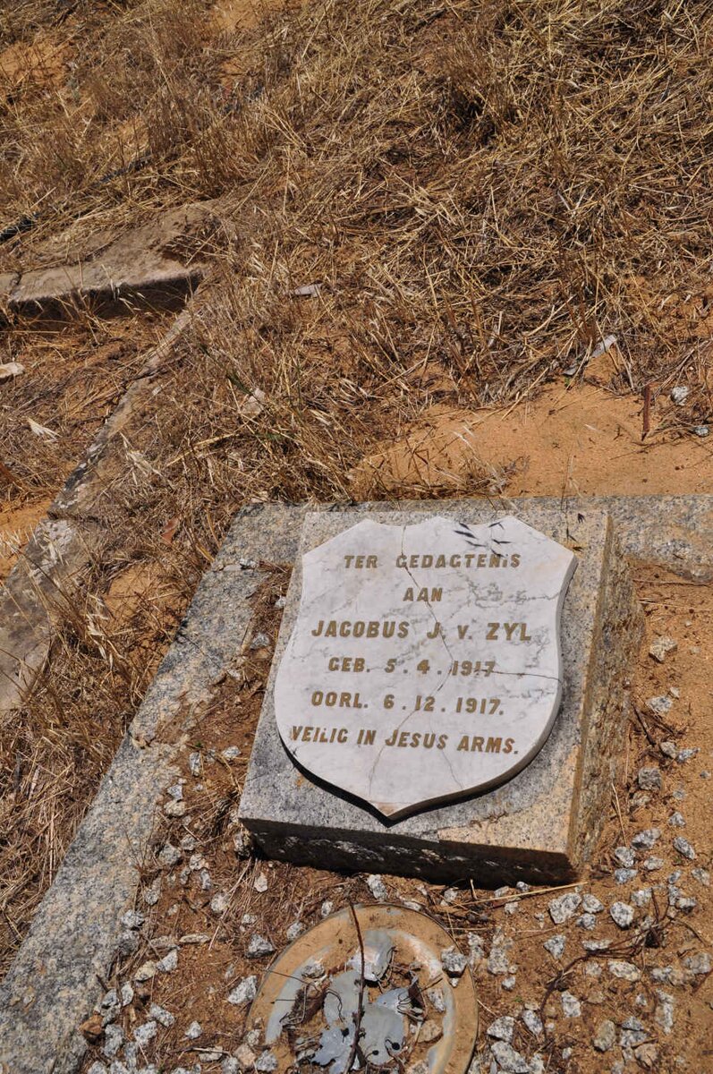 ZYL Jacobus J., van 1917-1917