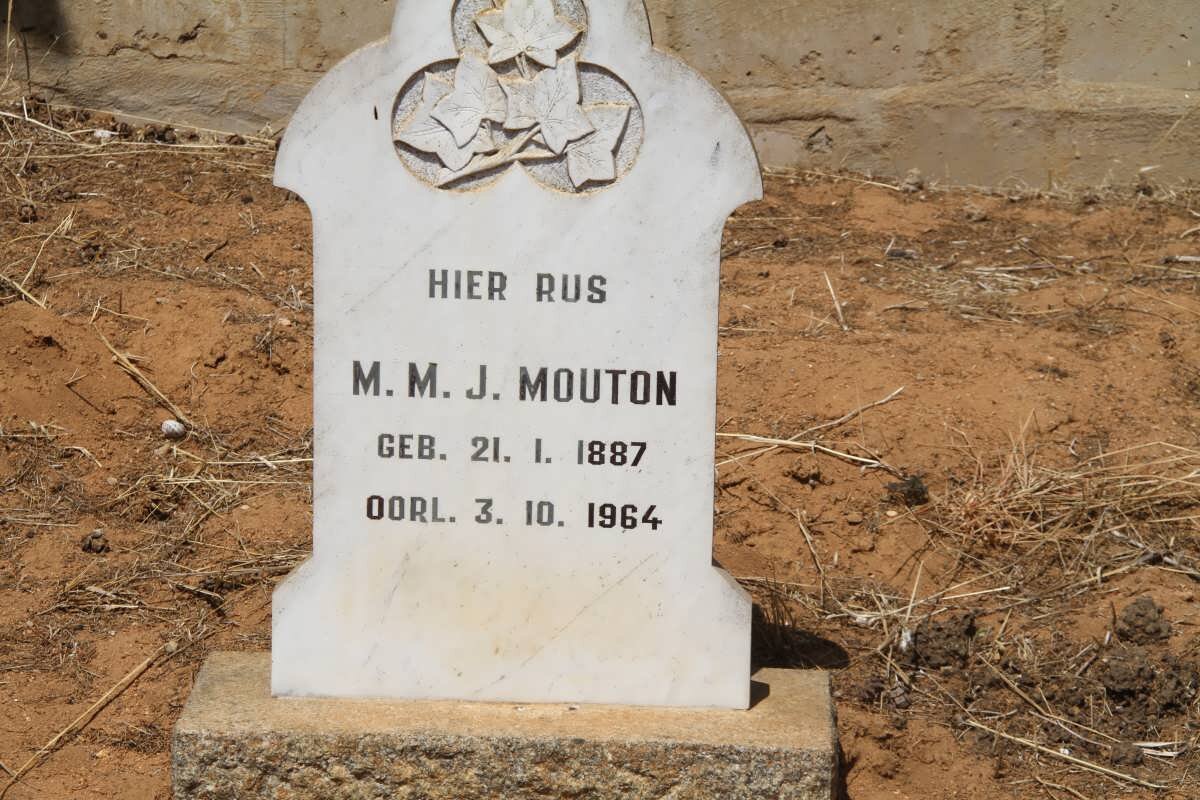MOUTON M.M.J. 1887-1964
