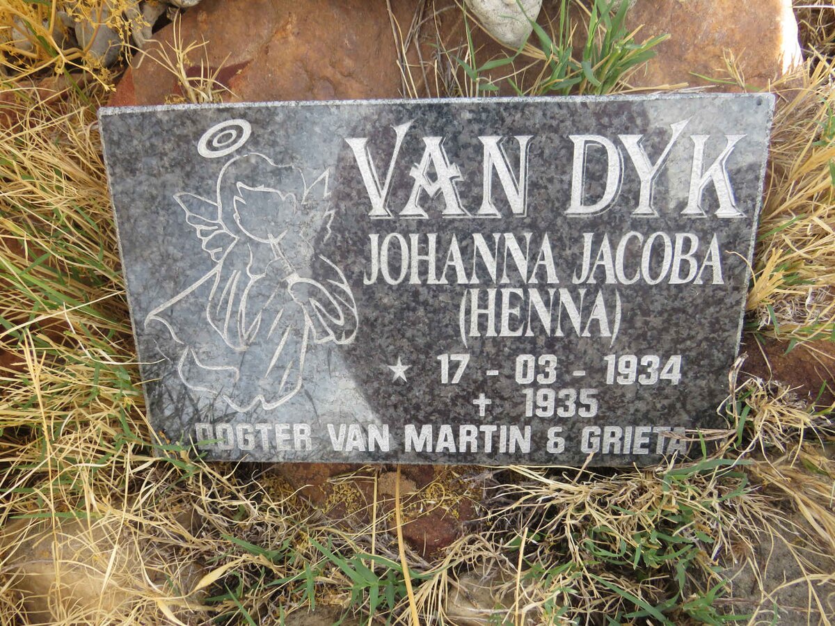 DYK Johanna Jacoba, van 1934-1935