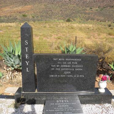 STEYL John 1929-1974 :: STEYL Johan 1953-2013