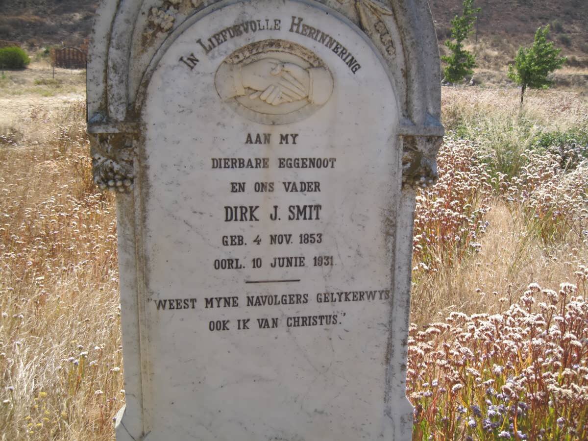 SMIT Dirk J. 1853-1931