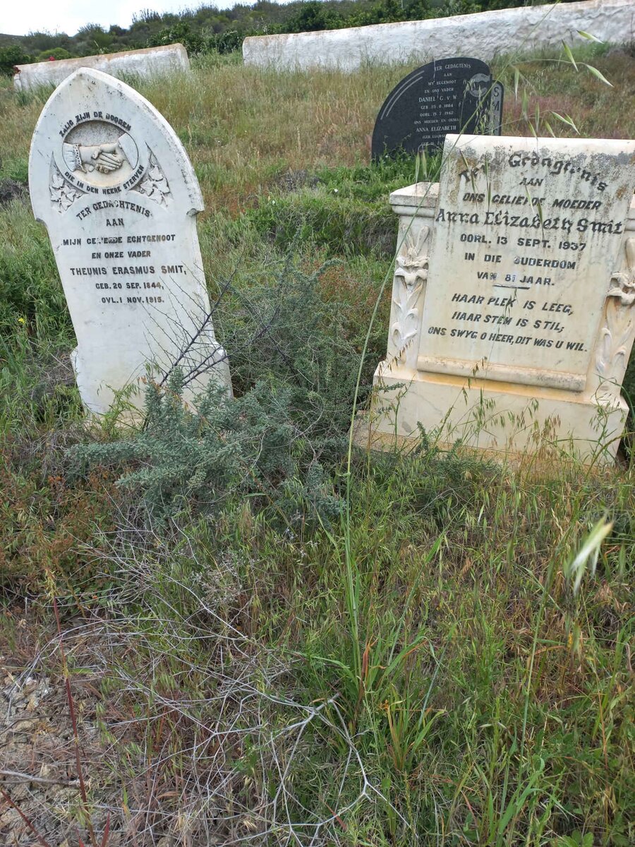 SMIT Theunis Erasmus 1844-1915 & Anna Elizabeth -1937