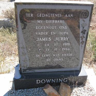 DOWNING James Jurry 1919-1984