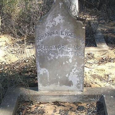 EYGELAAR Johanna 1887-1954