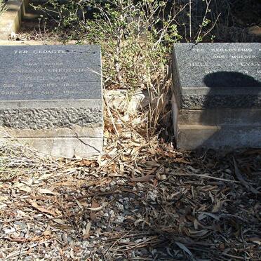 EYGELAAR Coenraad Frederik 1884-1966 &amp; EYGELAAR Helena J. 1885-1970