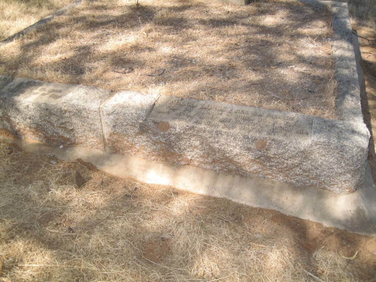 LUBBE Barry 1882-1955 &amp; Dulcie VAN NIEKERK 1890-1972