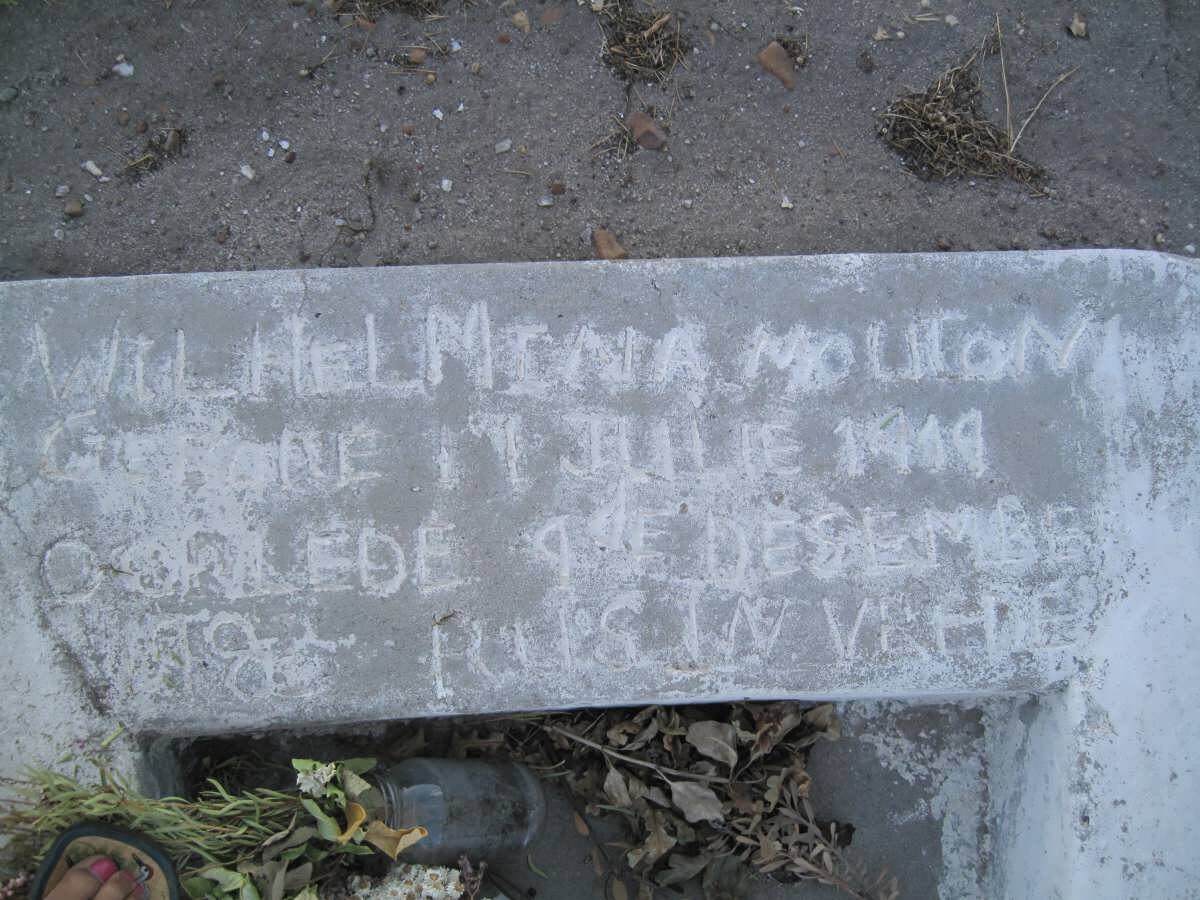 MOUTON Wilhelmina 1919-?