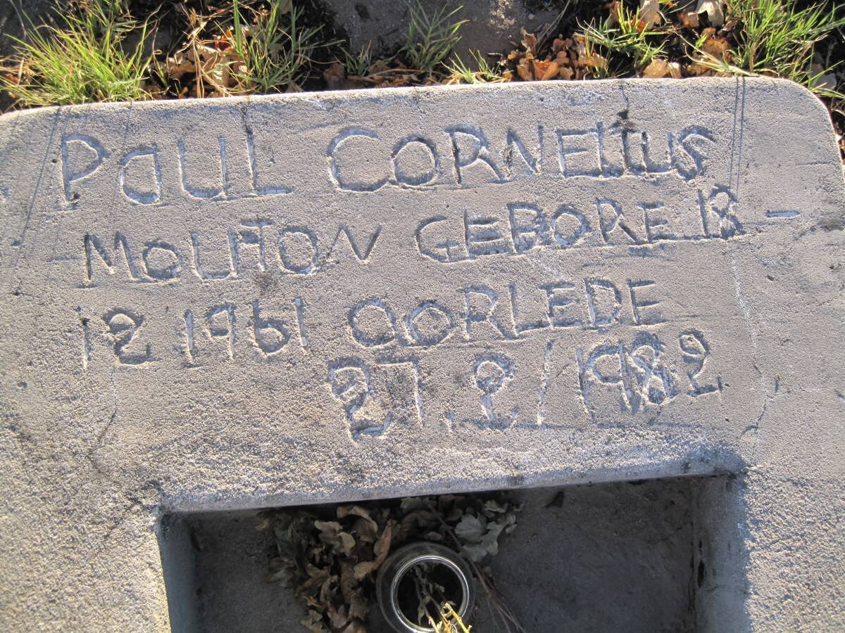 MOUTON Paul Cornelius 1961-1982