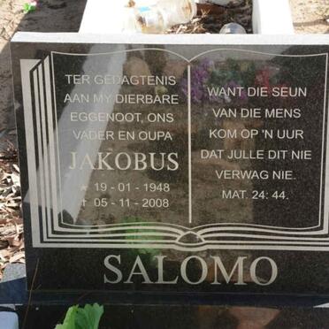 SALOMO Jakobus 1948-2008