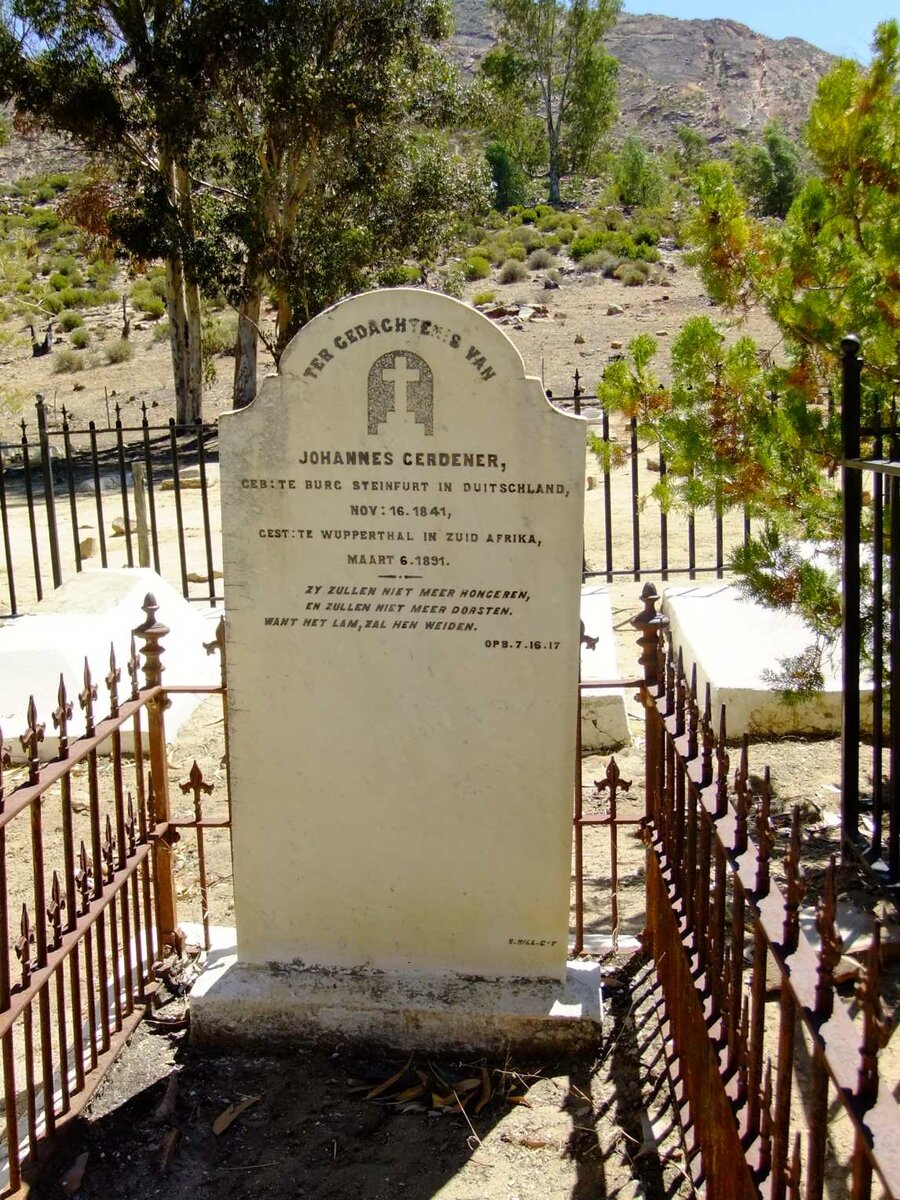 GERDENER Johannes 1841-1891