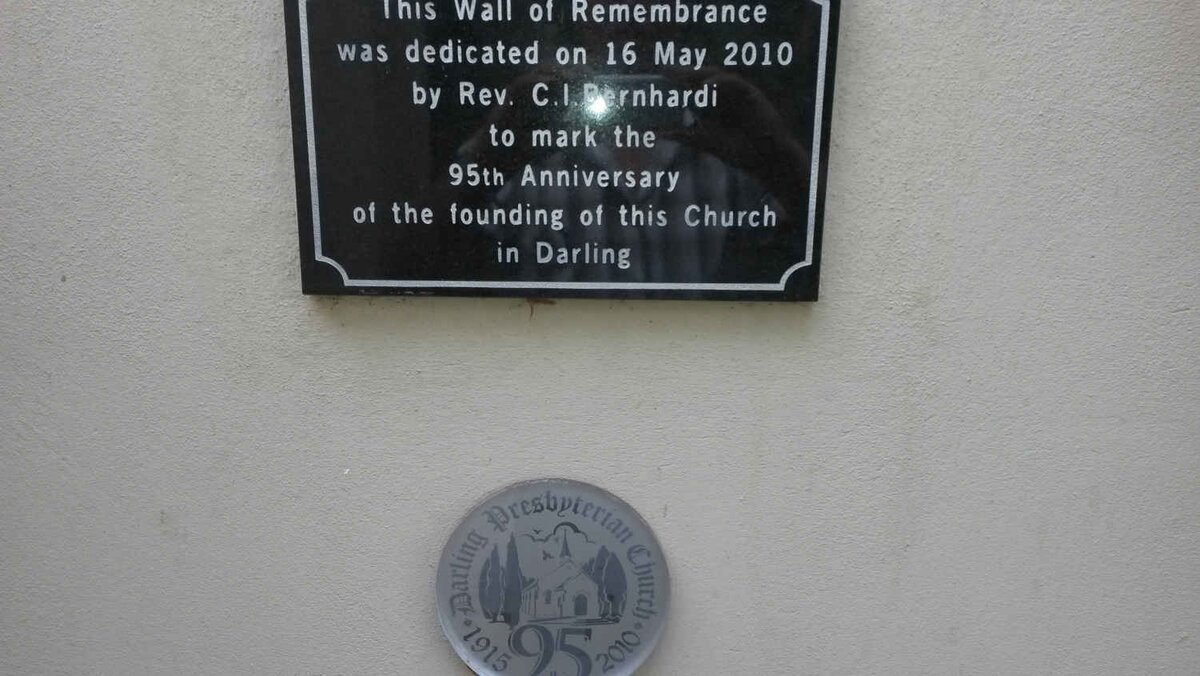 8. The Wall of Remembrance Dedication